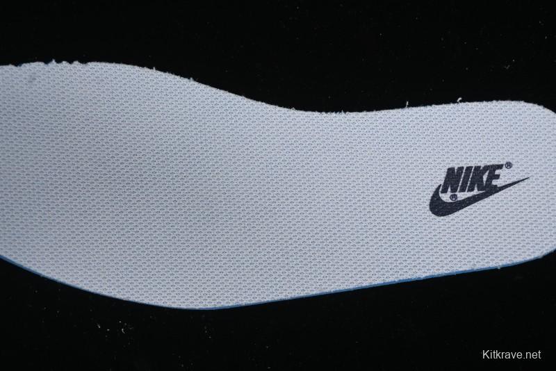 Nike Travis Scott x Fragment Design x Air Jordan 1 Low OG SP AJ1 Supreme Collaboration - Blue White Colorway Low Top Casual Sneakers CH6336-016