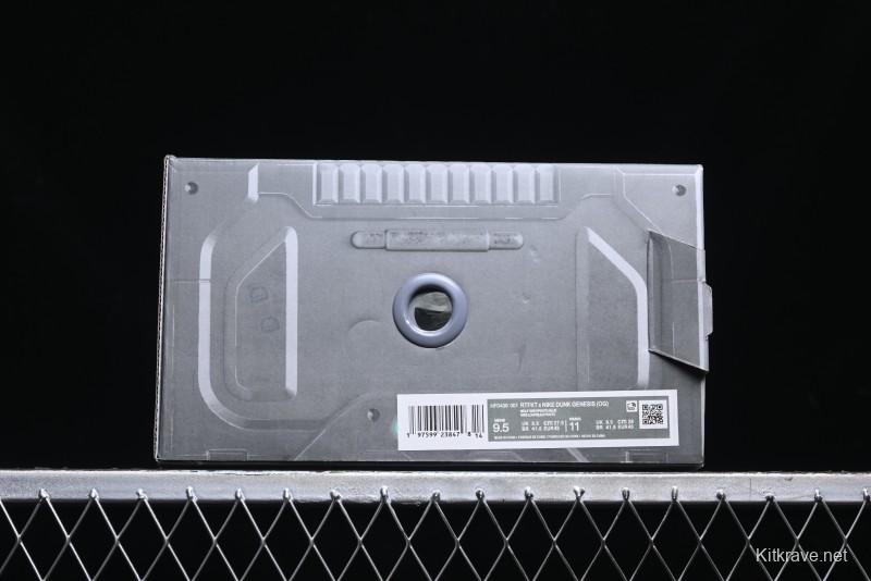 Nike Rtfkt Studios x Dunk Genesis Low OG Ghost Metaverse Series Casual Skate Shoes - HF0438-001