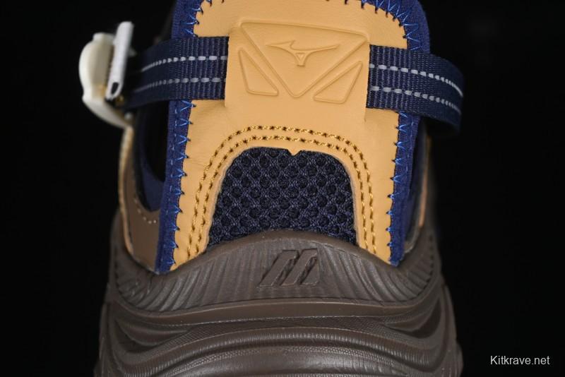 Mizuno Racer Trail SE Breathable Mesh Synthetic Leather Spring Summer Sandals - D1GH241902