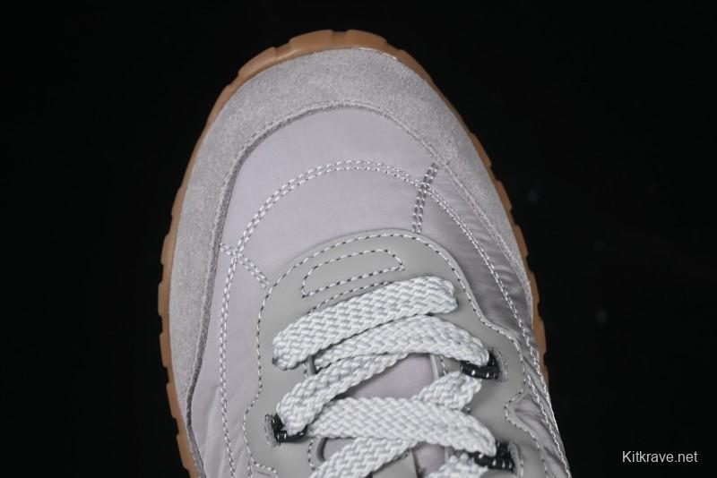 Miu Miu Suede Round Toe Lace-Up Low Top Women's Casual Shoes - 99D4