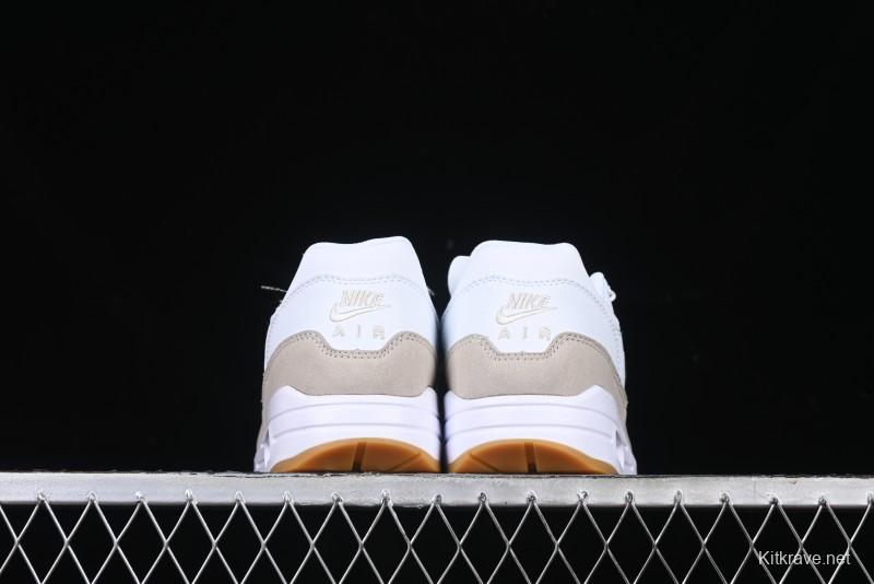 Nike Air Max 1 Retro Running Shoes with Half-Sole Air Cushion - AA0512-100