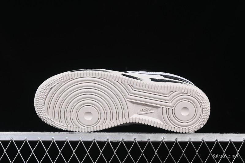 Nike Air Force 1 '07 Low The North Face Collaboration - Leather Graffiti Casual Sneakers - DM6688-008