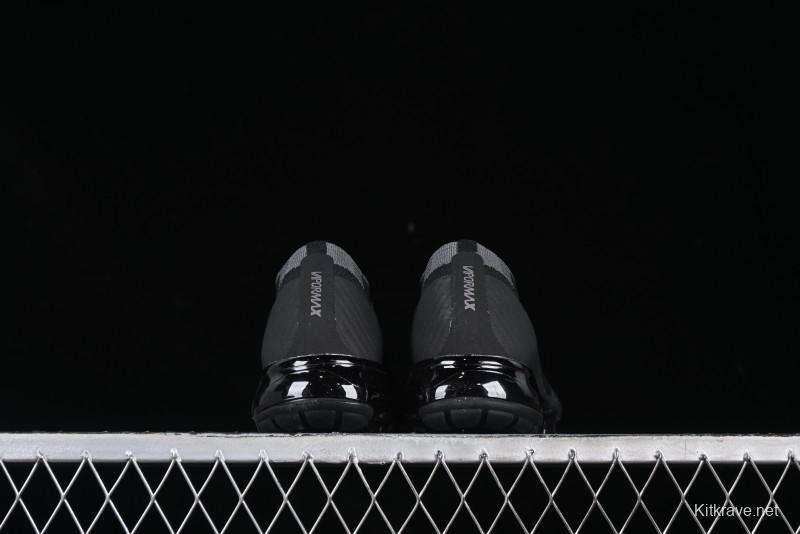 Nike Vapormax Flyknit Breathable Casual Running Shoes with Full-Length Air Cushion - 849558-007