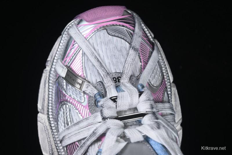 Balenciaga Phantom Sneaker 3XL Trendy Running Shoes with Transparent Heel Strap - W3XCH9145