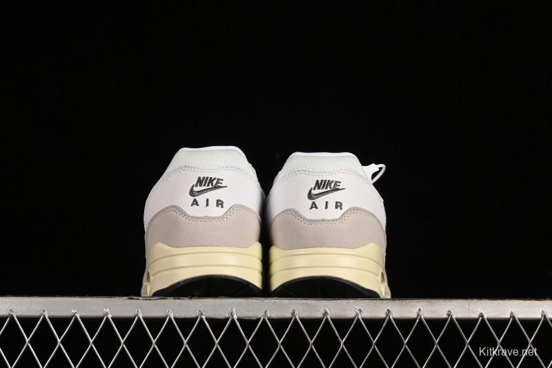 Nike Air Max 1 Retro Running Shoes with Half-Sole Air Cushion - HJ3498-007