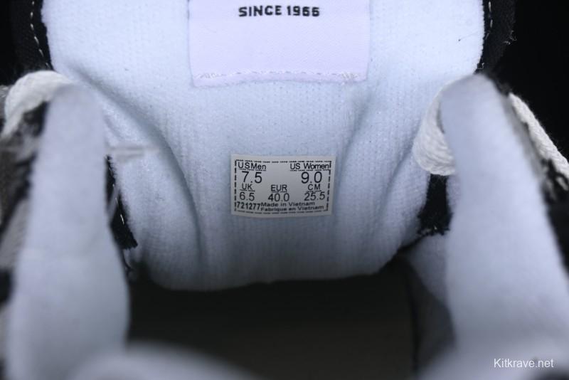 Vans Knu Skool Checkerboard Washed Denim Low-Top Casual Skate Shoes - VN000CS0239