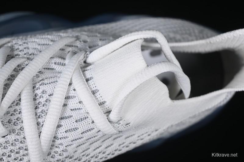 Grounds Bubble High Platform Sneakers White Gray - AJE5