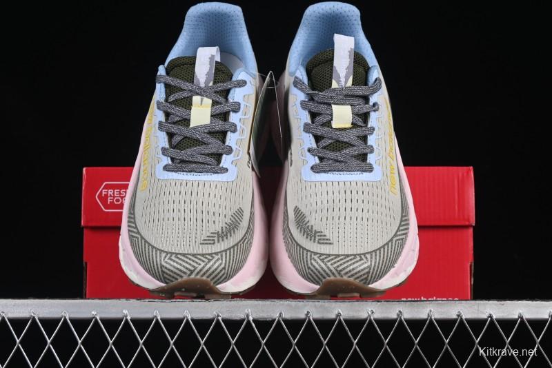 New Balance Fresh Foam X More V3TDS Low-Top Running Shoes with Durable Slip-Resistant Outsole - WTMORUG3