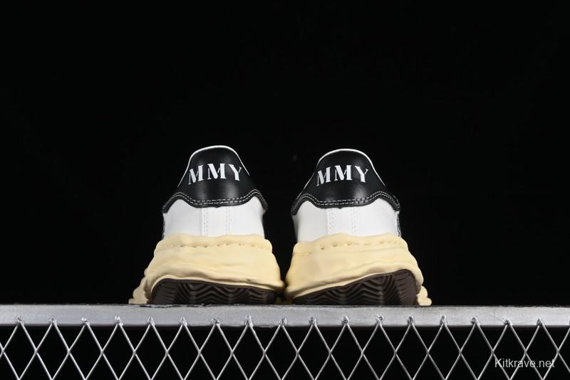 Wayne MMY Original Sole Leather Low Sneaker with Deconstructed Ice Cream Sole - W.E5