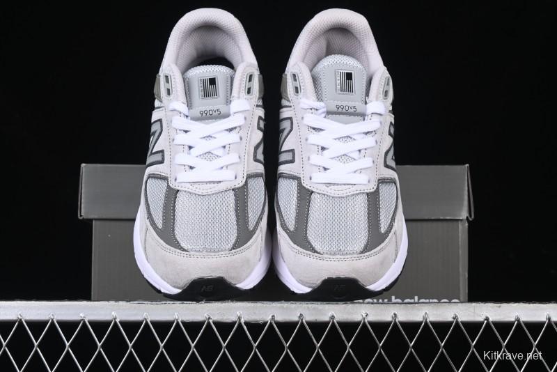 New Balance 990 Series Premium USA-Made Retro Running Shoes - M990GL5