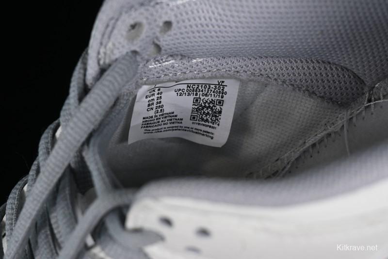 Nike SB Dunk Low NYC Collaboration Light Gray Low-Top Casual Skate Shoes - NC2103-302