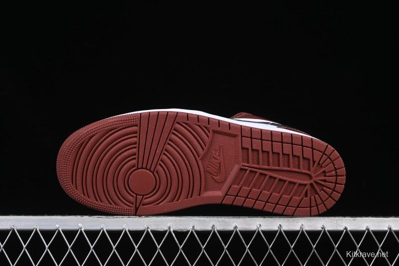 Nike Air Jordan 1 Low AJ1 White University Red Casual Sneakers - HF3148-102