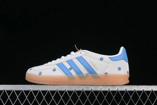 Adidas Gazelle Indoor Originals Retro Casual Slip-Resistant Wear-Resistant Low-Top Skate Shoes - IF4491