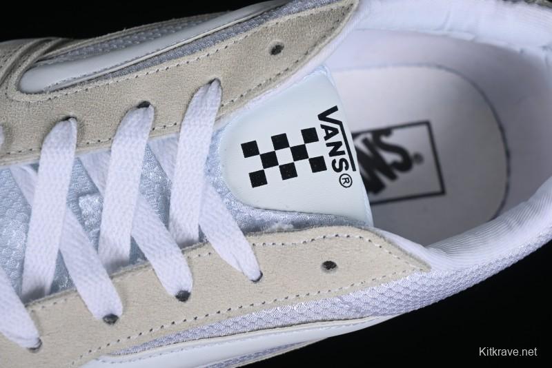 Vans Caldrone Chunky Retro Sneakers in White with Enhanced Cushioning - VN0007P9WHT