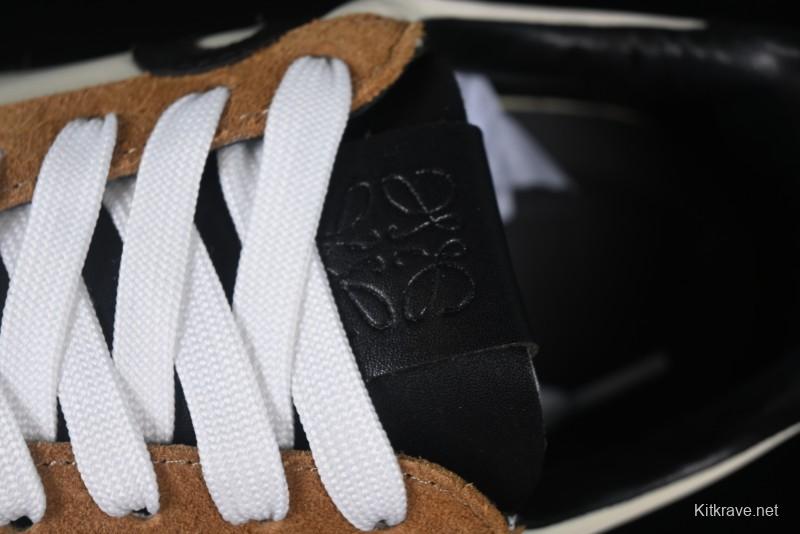 Loewe Ballet Runner 2.0 Sneakers Retro Style Lightweight Training Shoes - Apricor