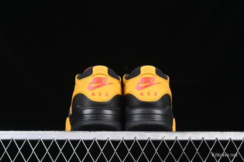 Nike Air Jordan 4 Remastered Retro Sneakers in White Green with Gum Sole - FQ7939-007