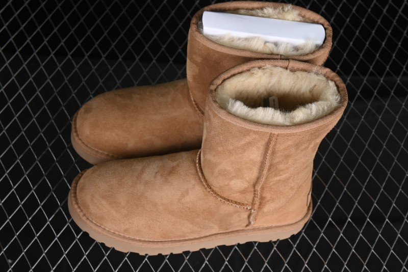 UGG Classic Short II Sheepskin Boots with Waterproof and Stain-Resistant Suede - 1016223