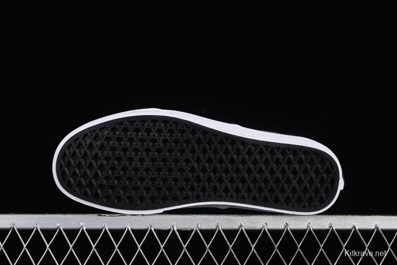 Vans Authentic Peace Dove Series Classic Canvas Patchwork Low-Top Skate Shoes - VN0009VBPB