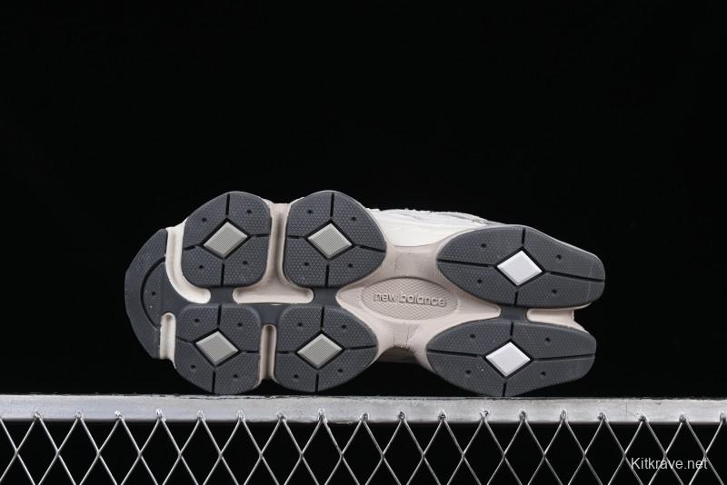 New Balance NB9060 Series Retro Casual Running Shoes with ABZORB Cushioning - U9060FGN