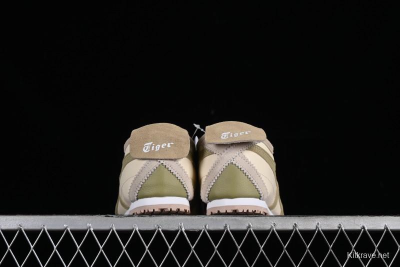 Onitsuka Tiger Mexico 66 Low-Top Leather Casual Running Shoes - 1183C076-101