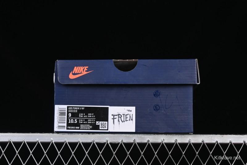 Nike Air Force 1'07 Low "Night Gun Hole" Casual Sneakers - FB1893-999