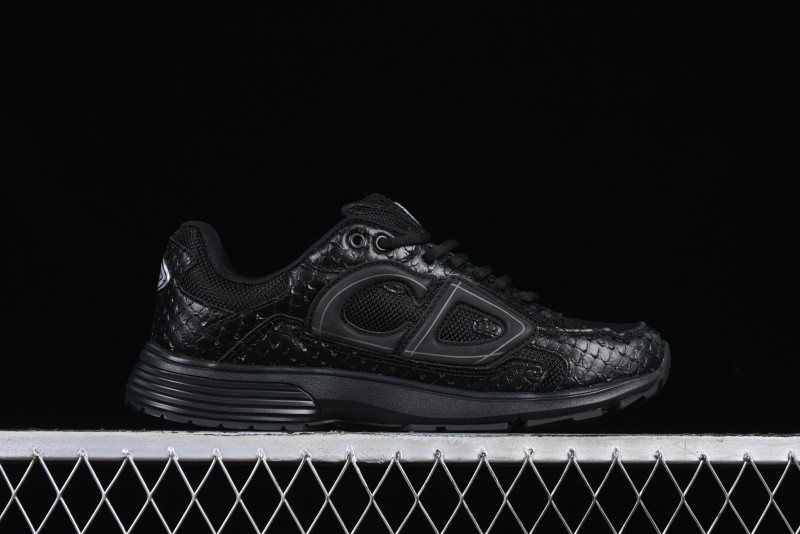 Dior B30 Sneakers with Reflective CD30 Logo and Lightweight Rubber Sole - CD30