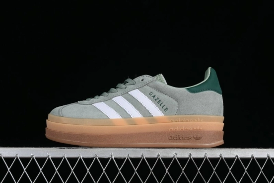 Adidas Originals Gazelle Bold Low-Top Sneakers with Thick Sole for Casual Wear - ID6998