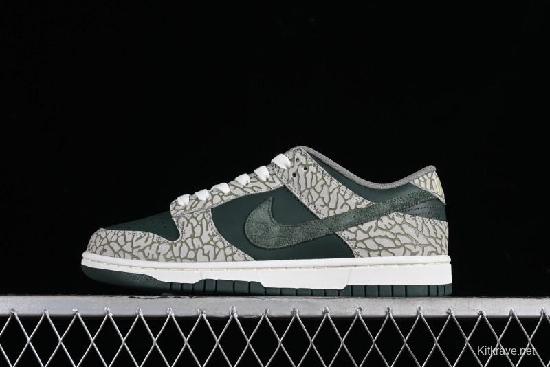 Nike Dunk Low Urban Landscape 2.0 Cracked Suede SB Low-Top Casual Sneakers - HF4878-053