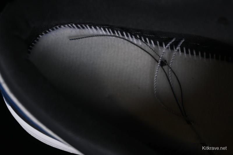 Nike Air Jordan 1 Low AJ1 Black Grey Blue Hook Basketball Shoes - DC0774-040