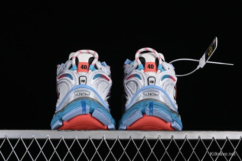 Balenciaga Runner Kith Four Color Retro Casual Shoes - W3RBW2325