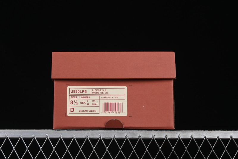 New Balance Made in USA M990 Series Premium Heritage Retro Running Shoes - U990LP6