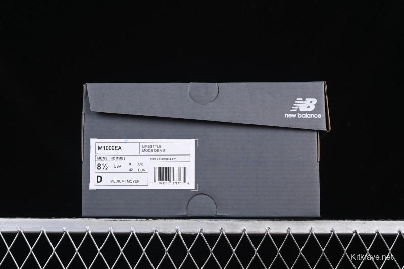 New Balance 1000 Series Retro Dad Style Low-Top Casual Running Shoes - M1000EA