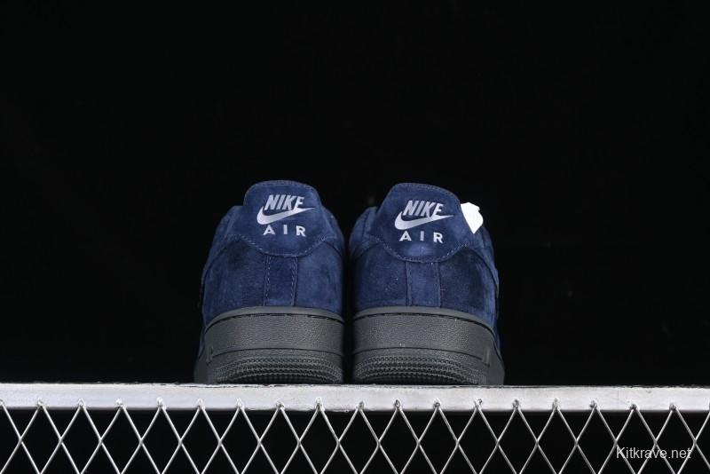 Nike Air Force 1 '07 Low Casual Sneakers in Light Blue with Full-Length Air Cushion - HQ3822-400