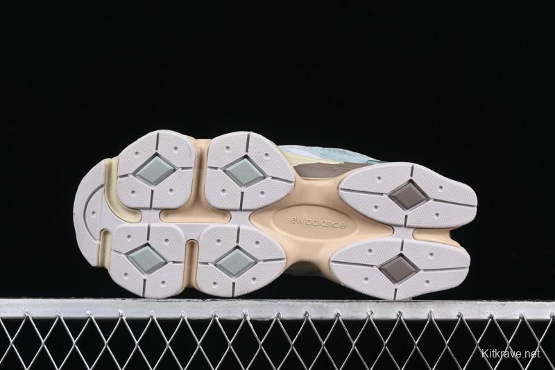 New Balance 9060 Retro Casual Running Sneakers with ABZORB Cushioning Technology - U9060FNB