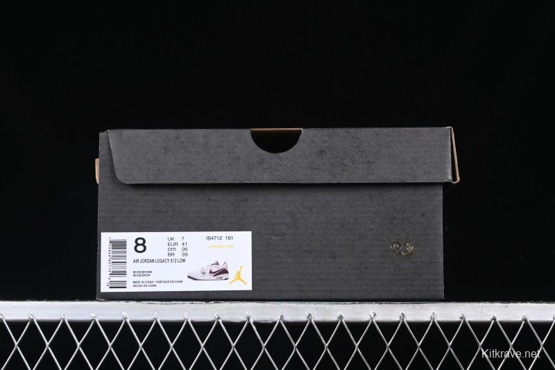 Nike Air Jordan Legacy AJ312 Low Top Sneakers with Velcro Strap and Triple Design - IB4712-161