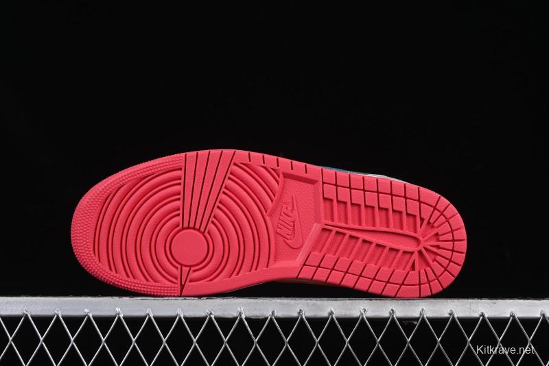 Nike Air Jordan 1 Low AJ1 Mismatch Colorway Low-Top Casual Sneakers - HV4511-133