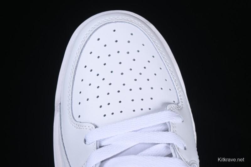 Nike Air Jordan Stadium 90 AJ Casual Sneakers with Midfoot Mesh Panels and Shark Tooth Design - HJ4406-100