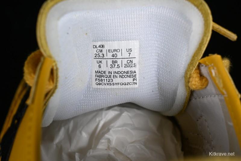 Onitsuka Tiger Mexico 66 Low-Top Leather Sneakers with Lace-Up Design - DL408-0490