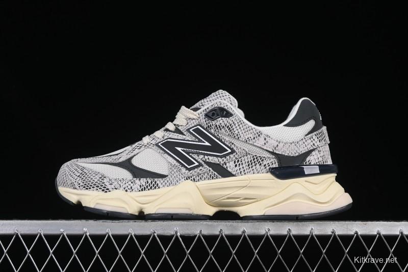 New Balance NB9060 Series Retro Casual Running Shoes with ABZORB Cushioning - U9060SNA
