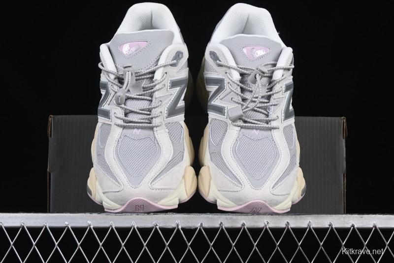 New Balance 9060 Retro Casual Running Shoes with ABZORB Cushioning Technology - U9060GM