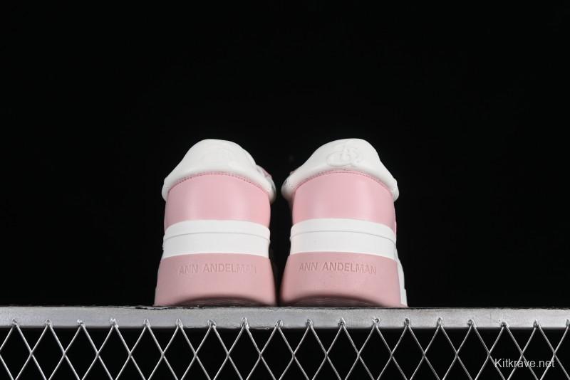 ANN ANDELMAN Pink White Chunky Retro Low-Top Sneakers - 210821