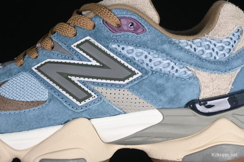 New Balance 9060 Retro Casual Running Sneakers with ABZORB Cushioning Technology - U9060BD1