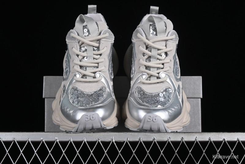 GG-CC Casual Running Shoes with Irregular Design - G24U9893B