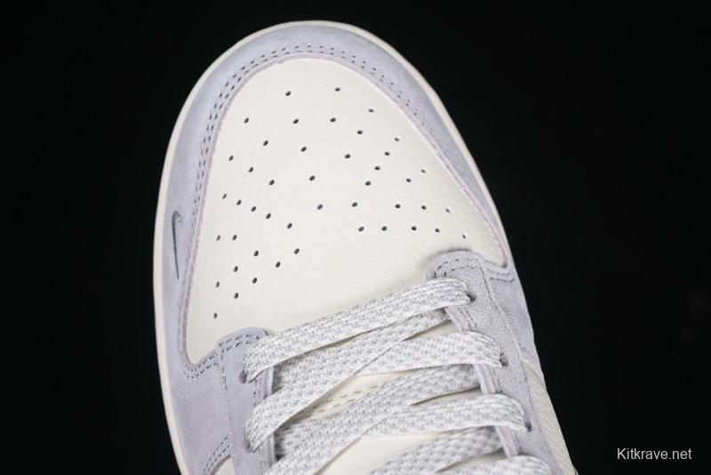 Nike SB Dunk Low The North Face Graffiti Grey Check Anniversary Customized Low-Top Casual Skate Shoes - DM6868-017
