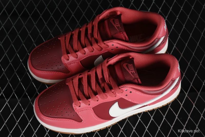 Nike Dunk Low SB Casual Sneakers in Strawberry Bear Colorway - DD1503-603