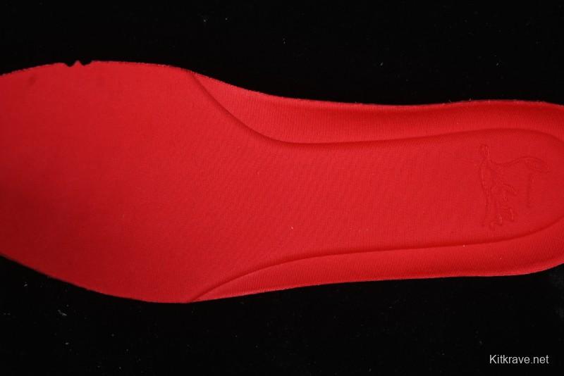 Christian Louboutin Funnyto Flat Comfortable Fashion Low-Top Sneakers in White Yellow Red - X.D4