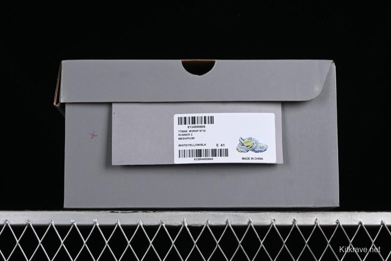 Balenciaga Runner Kith Four Color Retro Casual Shoes - W3RXP9710