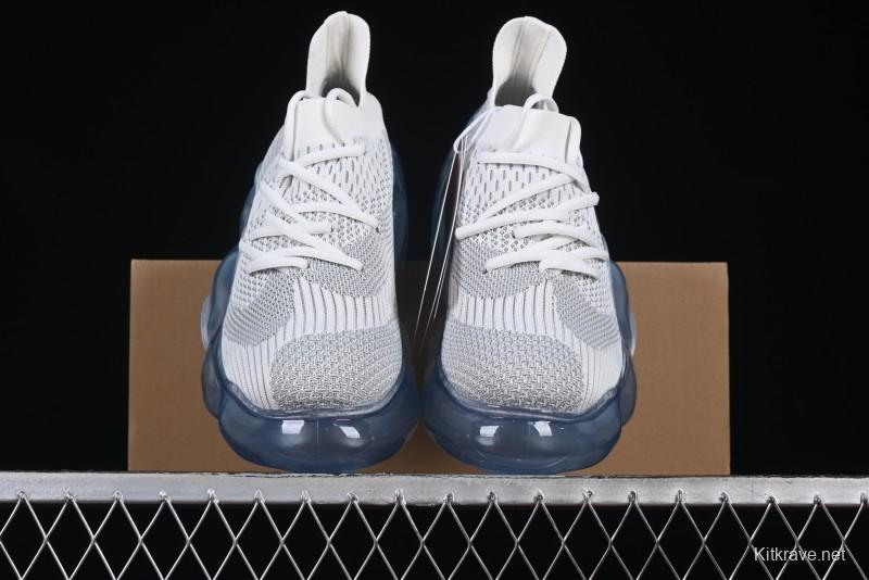 Grounds Bubble High Platform Sneakers White Gray - AJE5