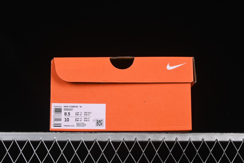 Nike Air Zoom Vomero 18 Lunar Running Shoes with Built-in Zoom Air Cushion - HM6804-600