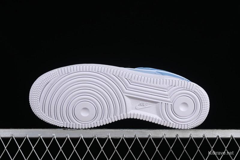 Nike Air Force 1 '07 Low Triple Color Gradient Minimalist Hand-Drawn Casual Sneakers - CW2288-951